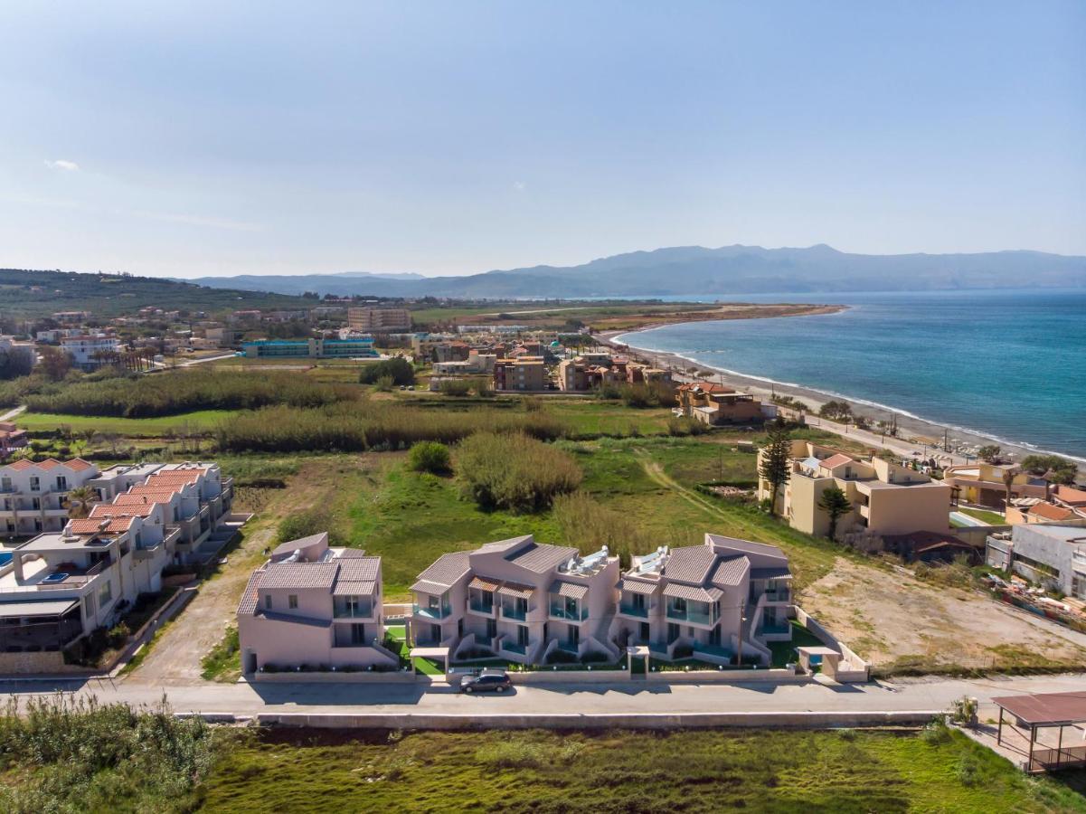Aegean Breeze Luxury Apartments Next To The Sea Maleme  Exterior photo
